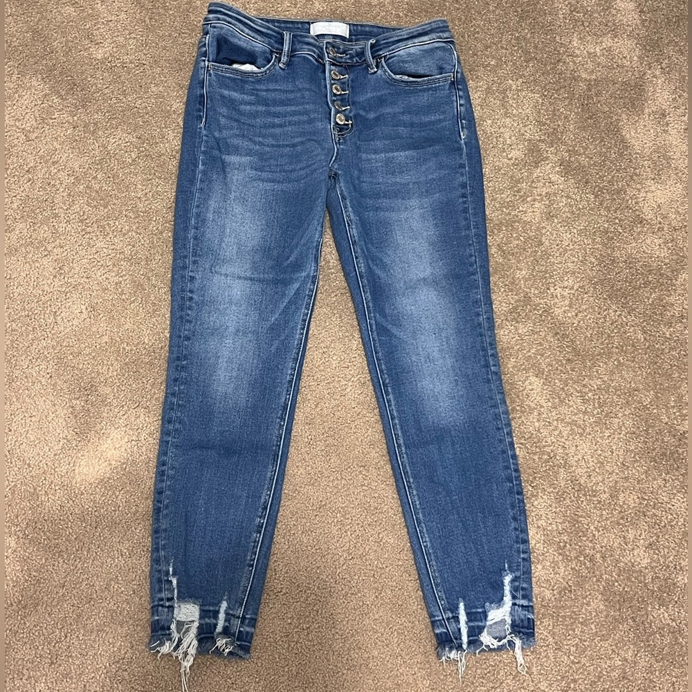 Women's vervet stretchy distressed  Jeans